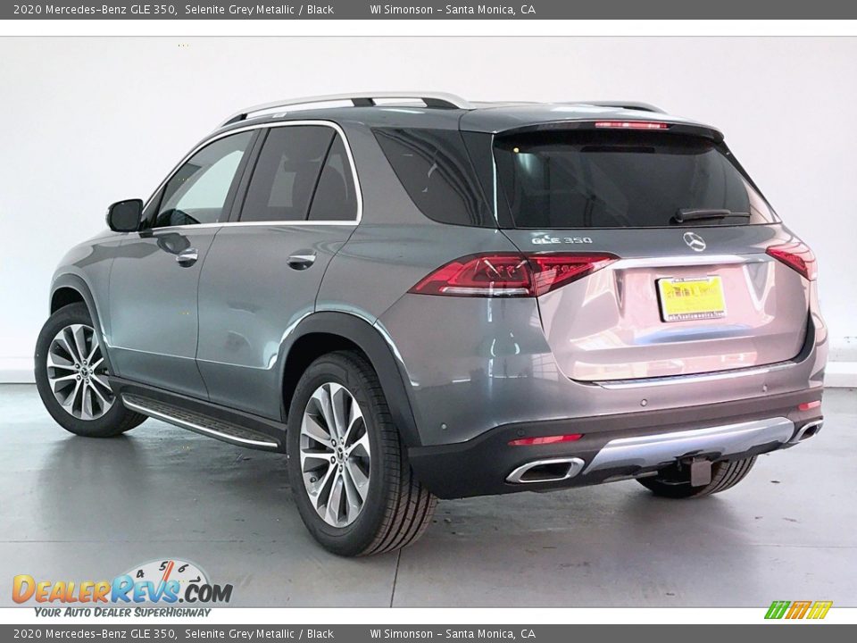 2020 Mercedes-Benz GLE 350 Selenite Grey Metallic / Black Photo #2