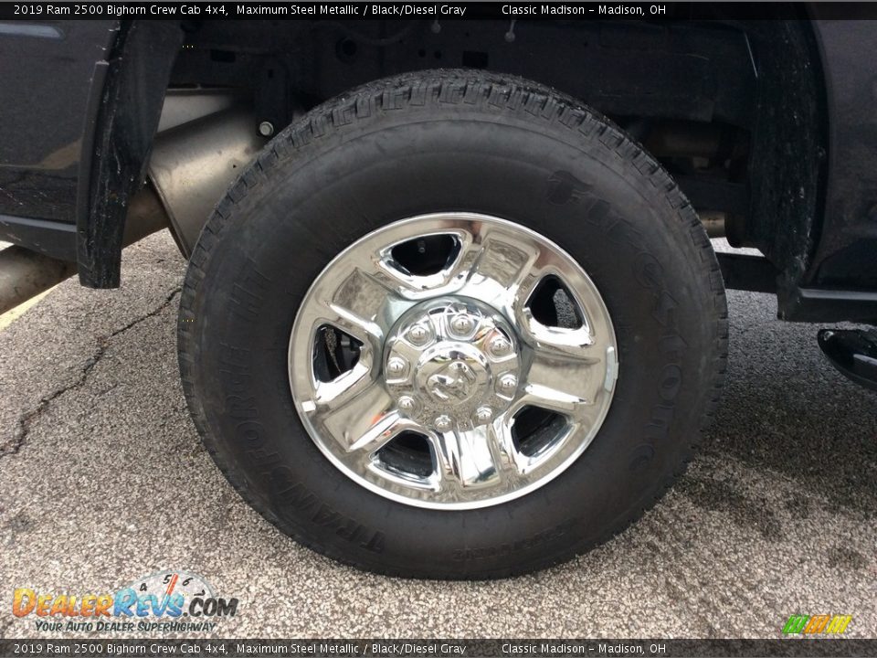 2019 Ram 2500 Bighorn Crew Cab 4x4 Maximum Steel Metallic / Black/Diesel Gray Photo #13