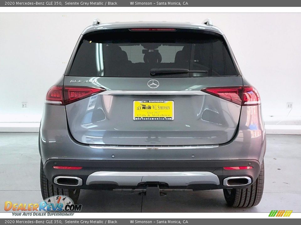 2020 Mercedes-Benz GLE 350 Selenite Grey Metallic / Black Photo #3