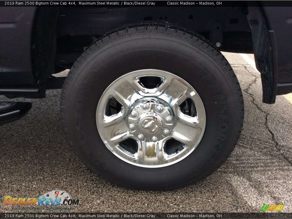 2019 Ram 2500 Bighorn Crew Cab 4x4 Maximum Steel Metallic / Black/Diesel Gray Photo #14