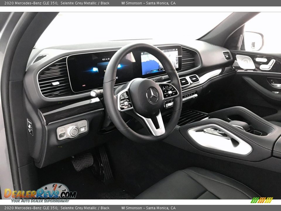 2020 Mercedes-Benz GLE 350 Selenite Grey Metallic / Black Photo #4