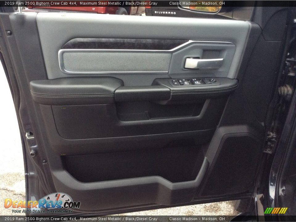 2019 Ram 2500 Bighorn Crew Cab 4x4 Maximum Steel Metallic / Black/Diesel Gray Photo #16