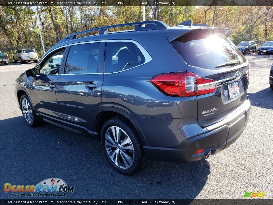 2020 Subaru Ascent Premium Magnetite Gray Metallic / Slate Photo #4