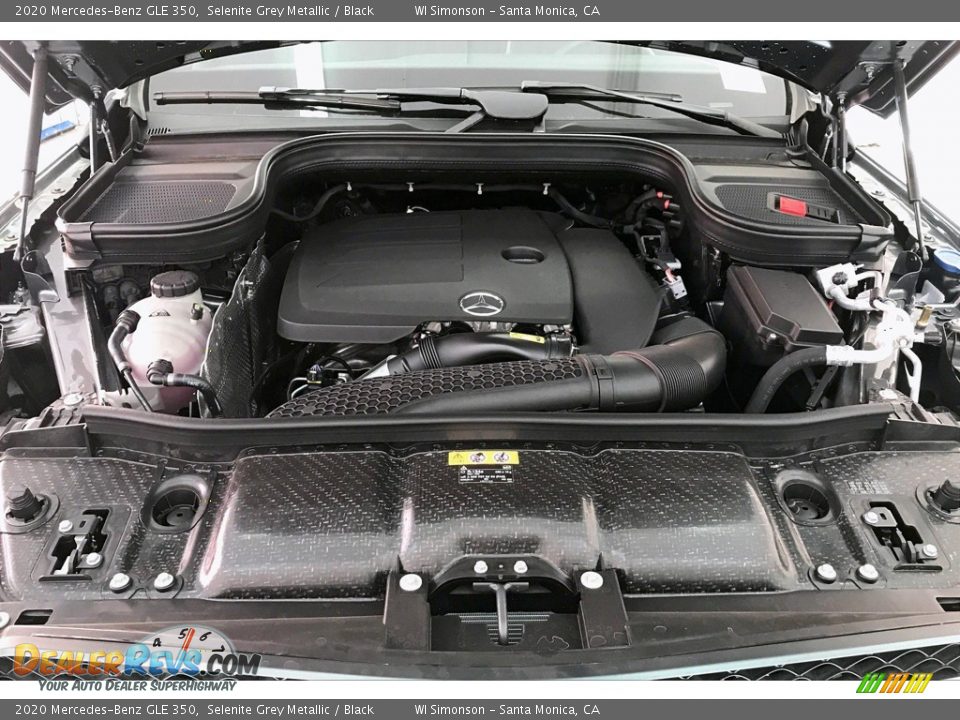 2020 Mercedes-Benz GLE 350 Selenite Grey Metallic / Black Photo #8