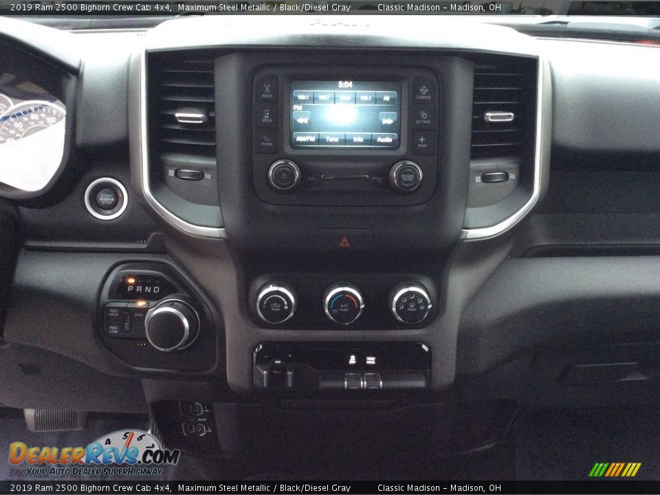 2019 Ram 2500 Bighorn Crew Cab 4x4 Maximum Steel Metallic / Black/Diesel Gray Photo #19