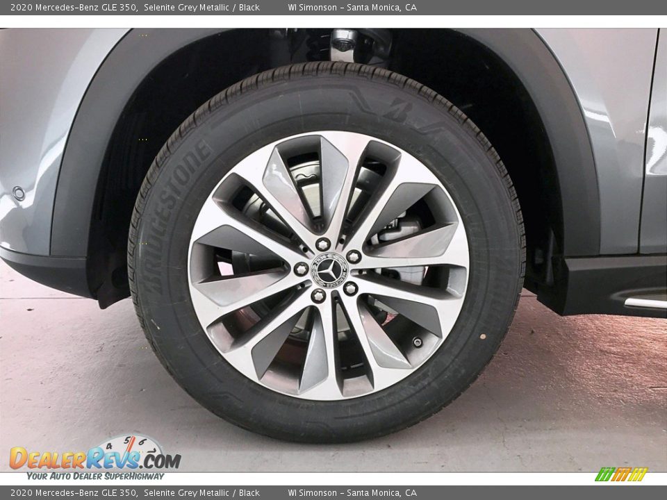 2020 Mercedes-Benz GLE 350 Selenite Grey Metallic / Black Photo #9