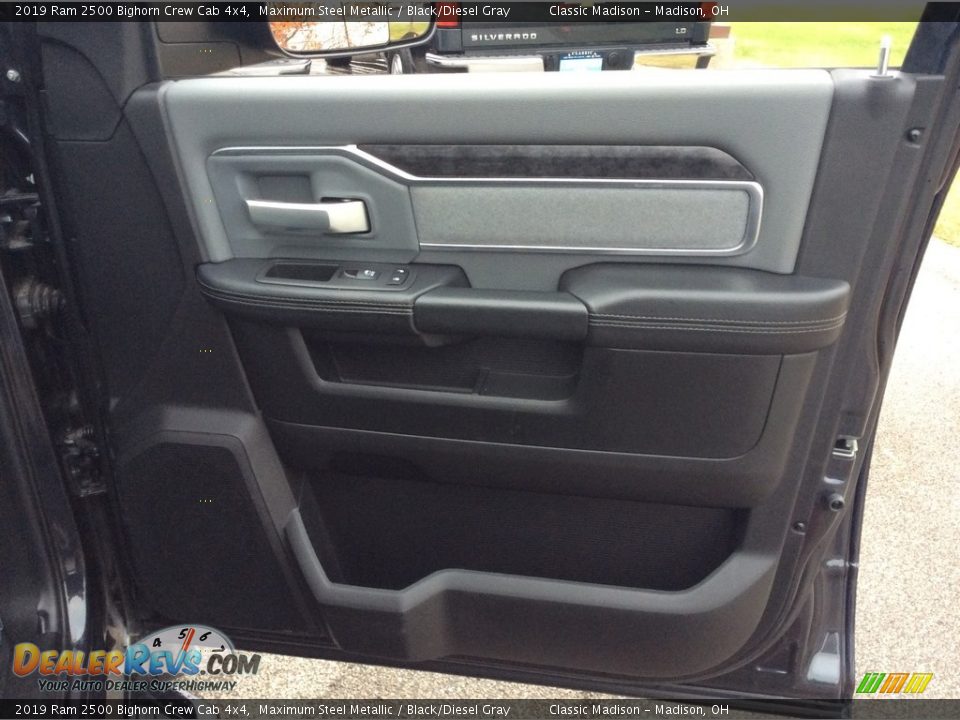2019 Ram 2500 Bighorn Crew Cab 4x4 Maximum Steel Metallic / Black/Diesel Gray Photo #21