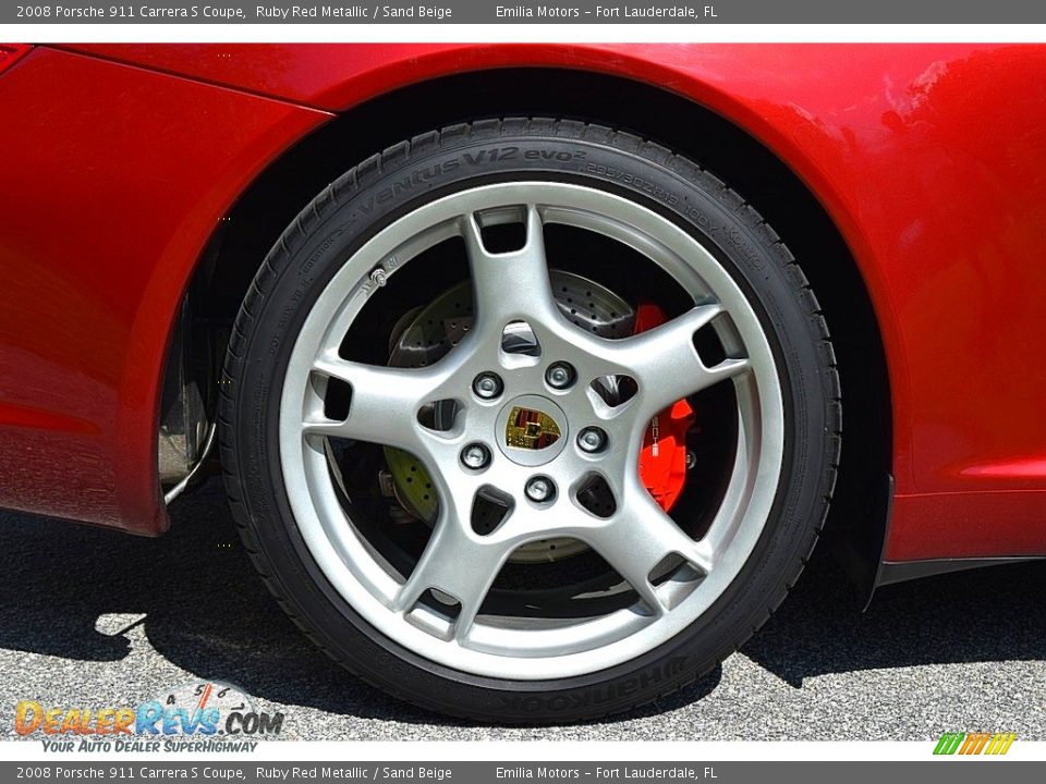 2008 Porsche 911 Carrera S Coupe Wheel Photo #26