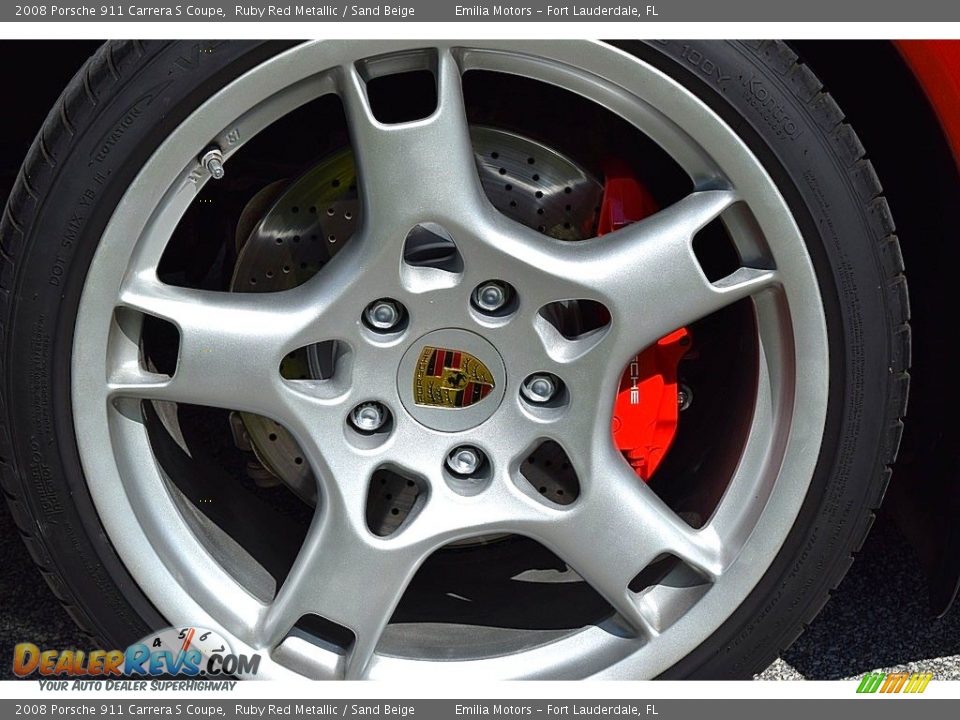 2008 Porsche 911 Carrera S Coupe Wheel Photo #27