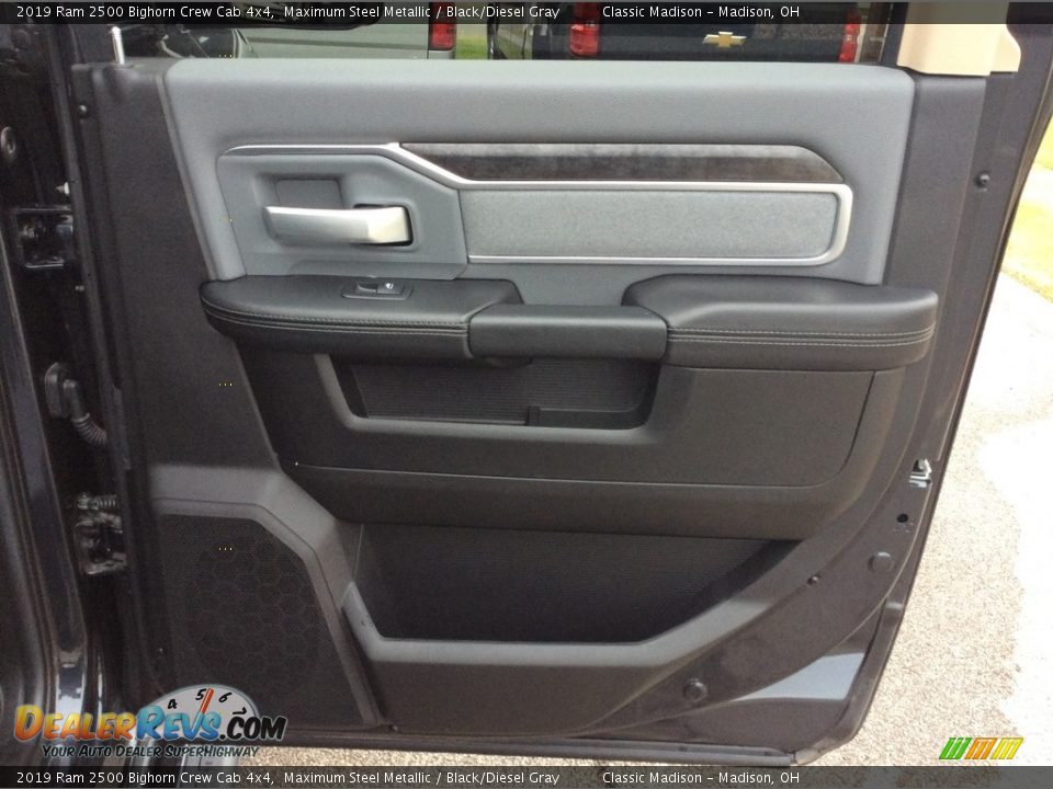 2019 Ram 2500 Bighorn Crew Cab 4x4 Maximum Steel Metallic / Black/Diesel Gray Photo #23