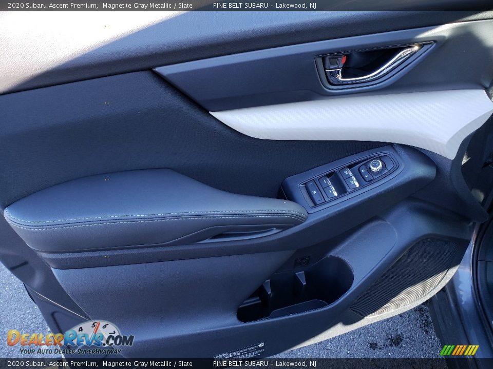 2020 Subaru Ascent Premium Magnetite Gray Metallic / Slate Photo #8