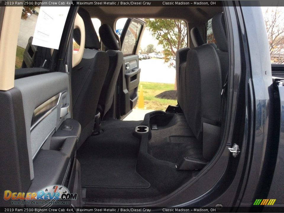 2019 Ram 2500 Bighorn Crew Cab 4x4 Maximum Steel Metallic / Black/Diesel Gray Photo #27
