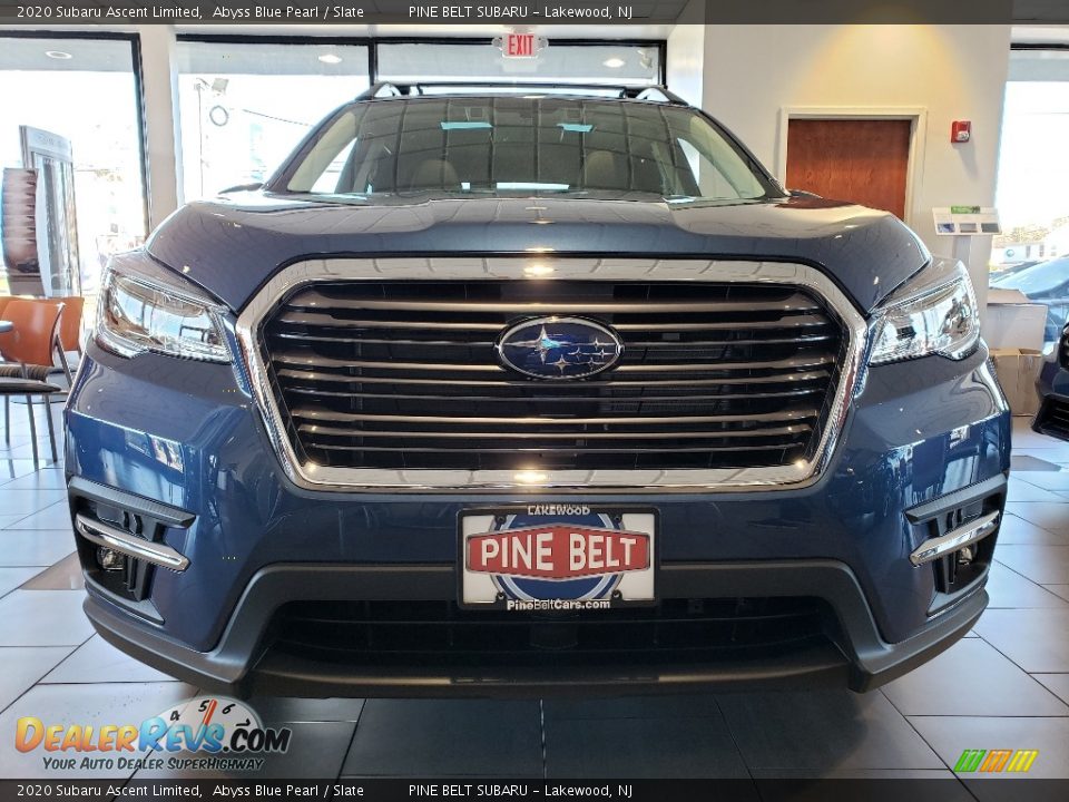 2020 Subaru Ascent Limited Abyss Blue Pearl / Slate Photo #2