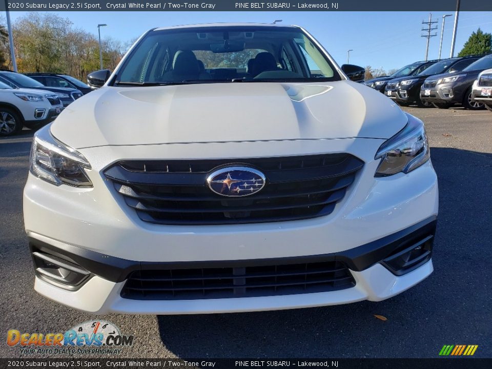 2020 Subaru Legacy 2.5i Sport Crystal White Pearl / Two-Tone Gray Photo #2