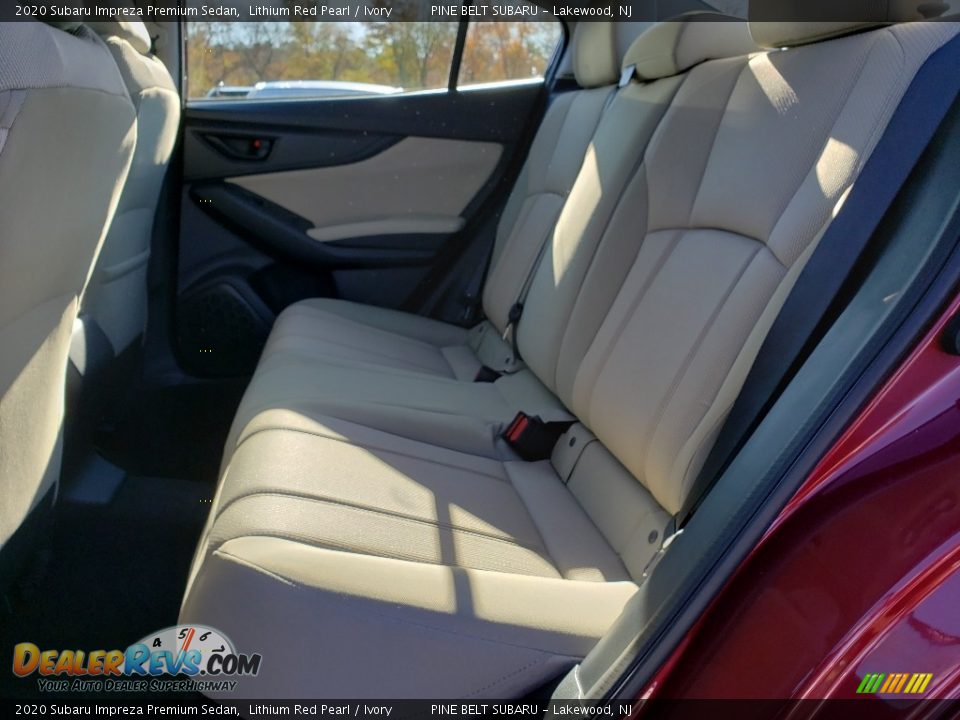 2020 Subaru Impreza Premium Sedan Lithium Red Pearl / Ivory Photo #6
