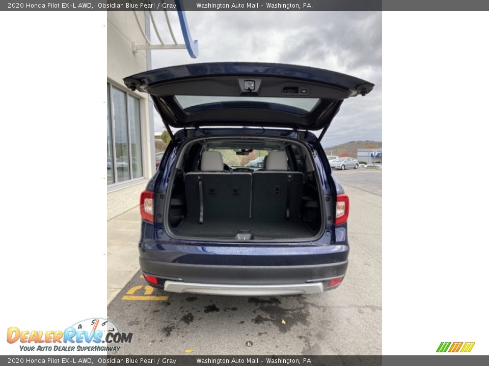 2020 Honda Pilot EX-L AWD Obsidian Blue Pearl / Gray Photo #22