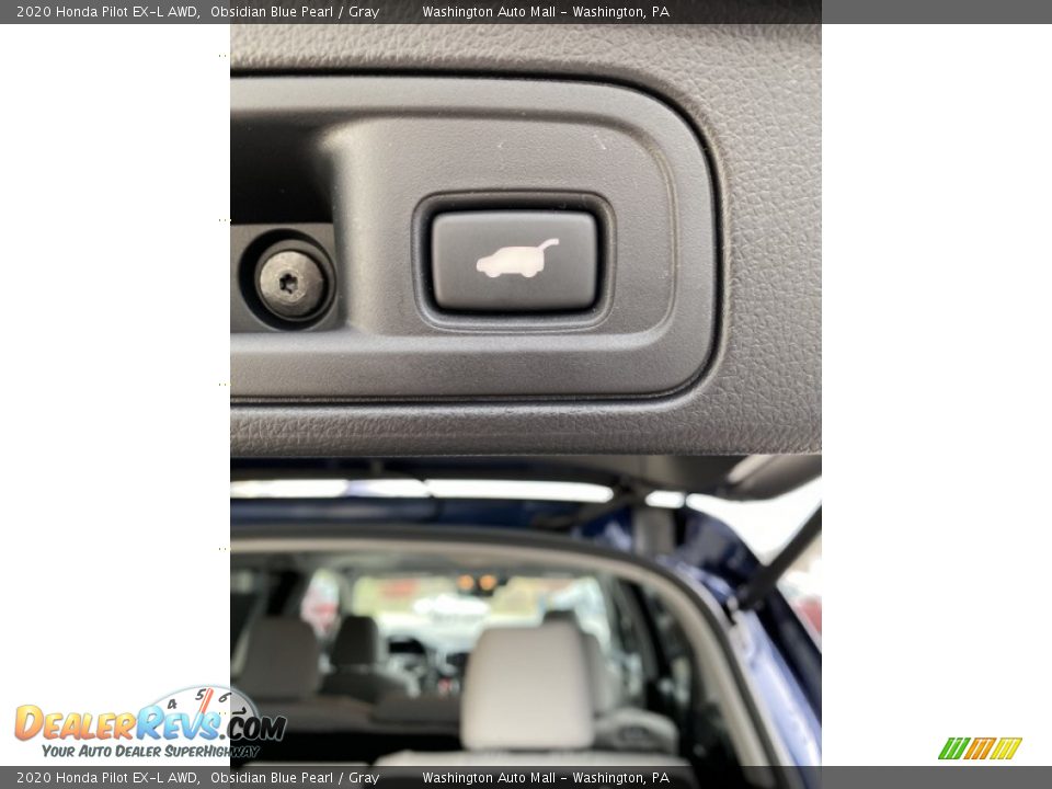 2020 Honda Pilot EX-L AWD Obsidian Blue Pearl / Gray Photo #24