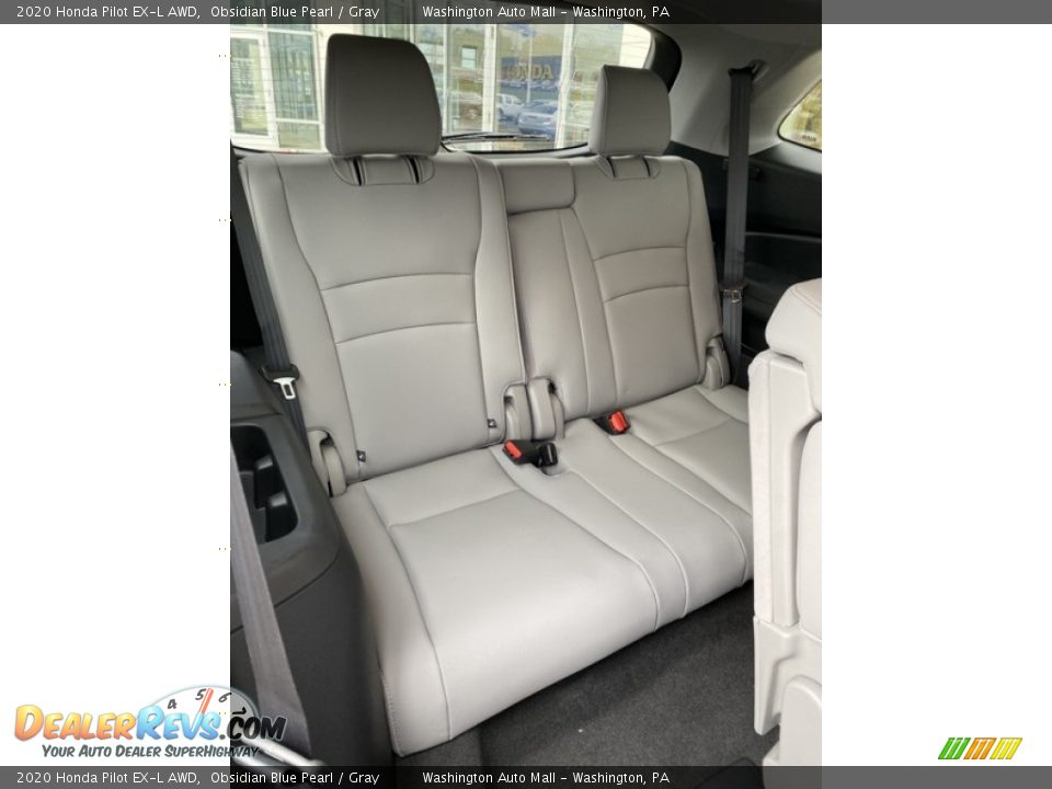 2020 Honda Pilot EX-L AWD Obsidian Blue Pearl / Gray Photo #29