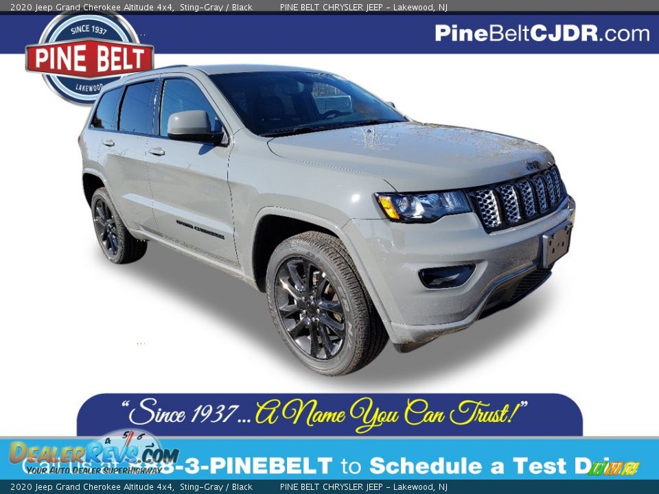 2020 Jeep Grand Cherokee Altitude 4x4 Sting-Gray / Black Photo #1