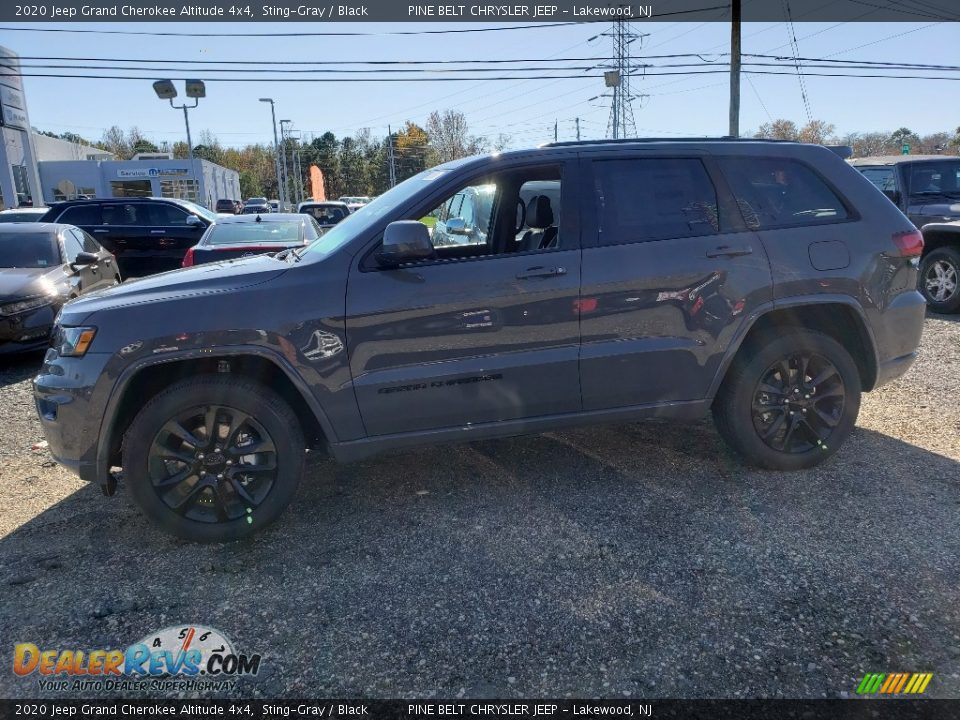 2020 Jeep Grand Cherokee Altitude 4x4 Sting-Gray / Black Photo #3