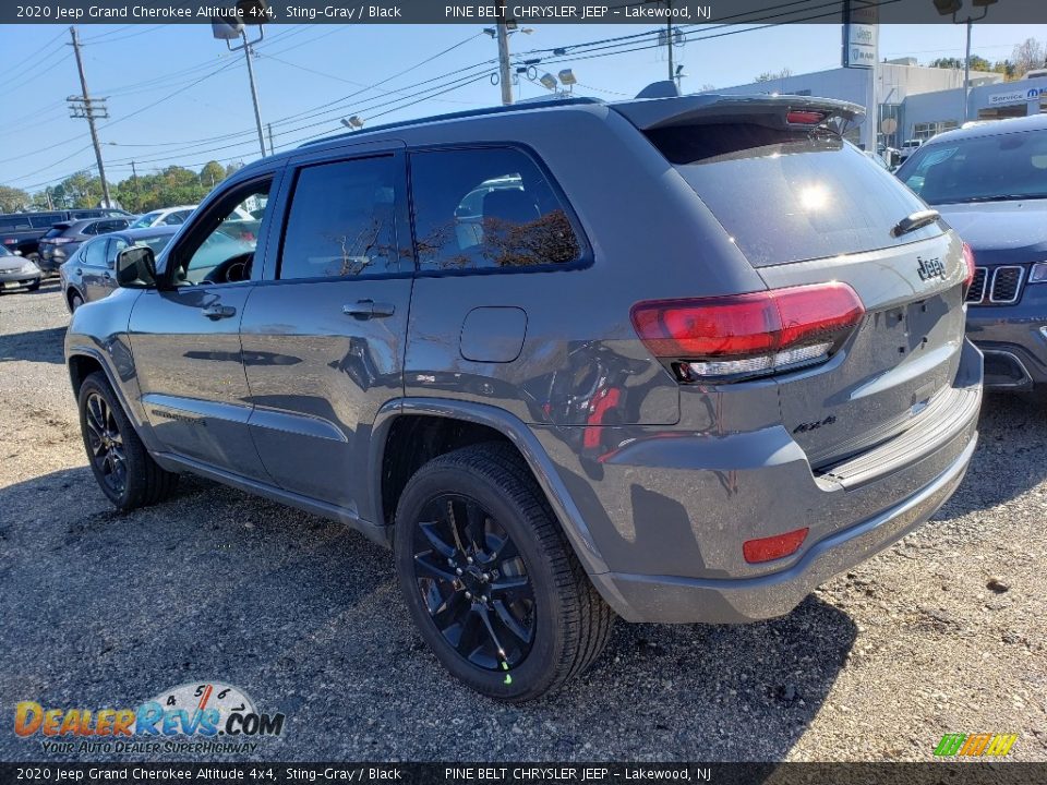 2020 Jeep Grand Cherokee Altitude 4x4 Sting-Gray / Black Photo #4