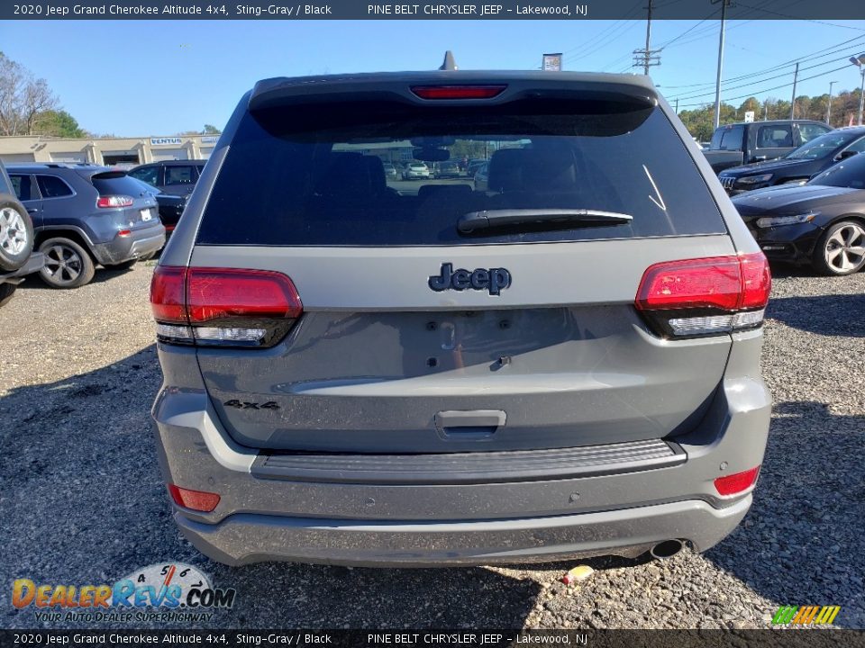 2020 Jeep Grand Cherokee Altitude 4x4 Sting-Gray / Black Photo #5