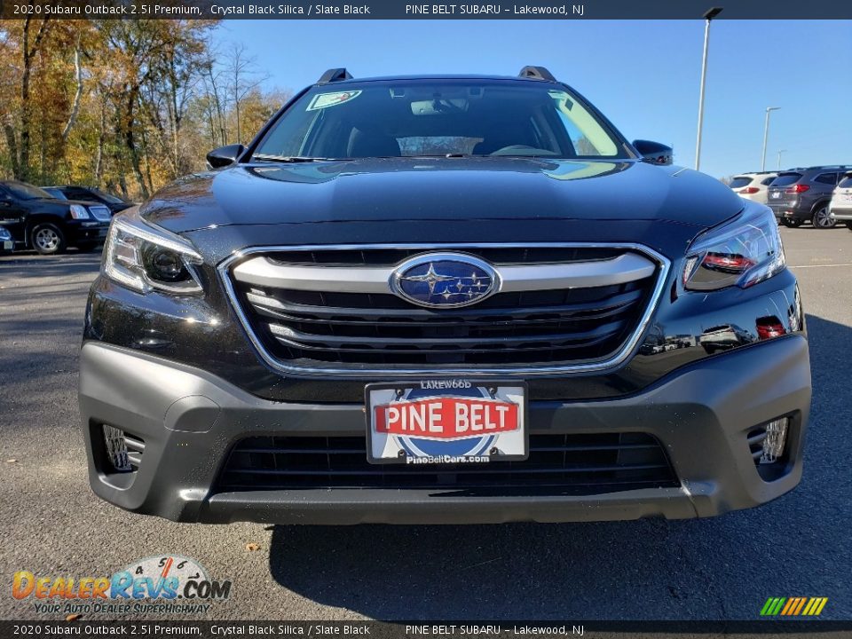2020 Subaru Outback 2.5i Premium Crystal Black Silica / Slate Black Photo #2