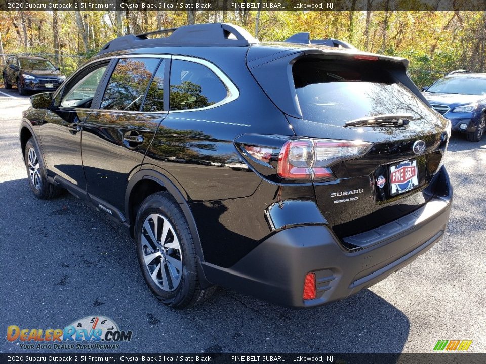 2020 Subaru Outback 2.5i Premium Crystal Black Silica / Slate Black Photo #4
