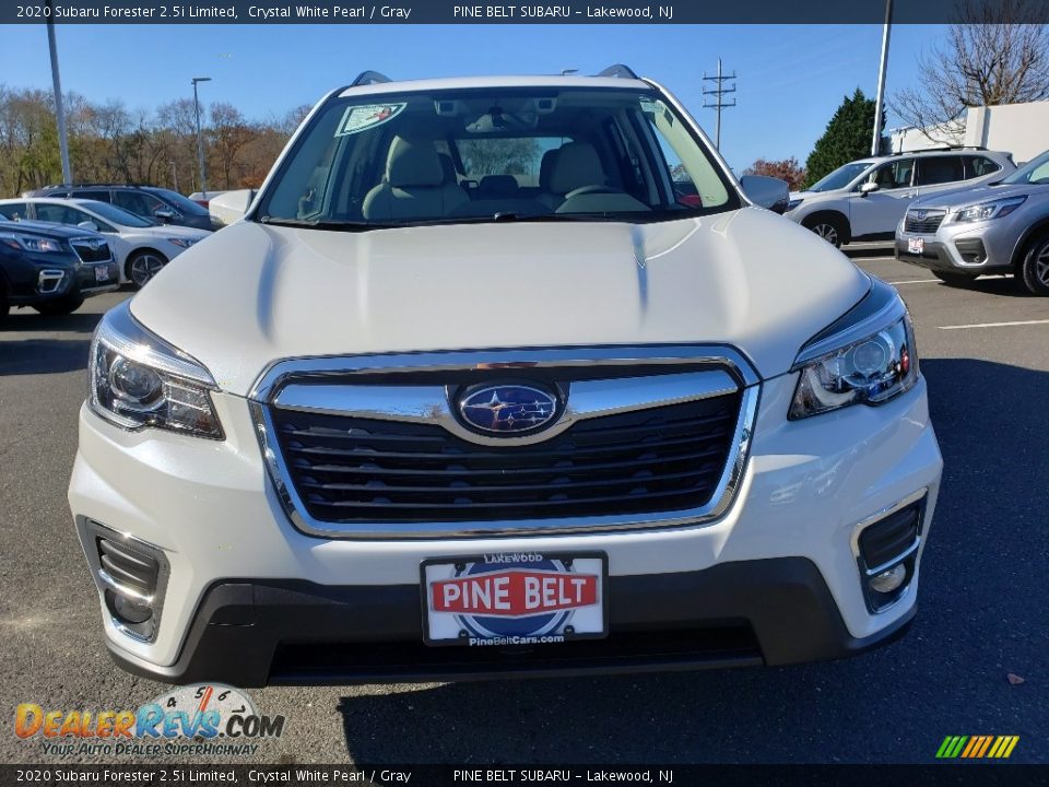 2020 Subaru Forester 2.5i Limited Crystal White Pearl / Gray Photo #2