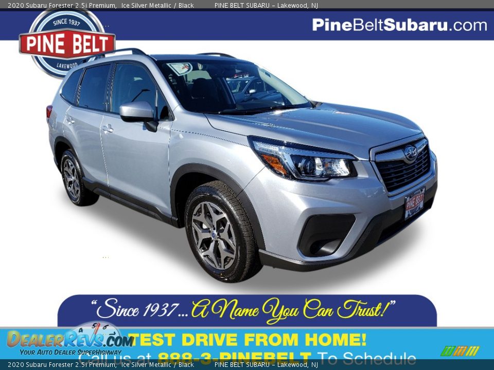 2020 Subaru Forester 2.5i Premium Ice Silver Metallic / Black Photo #1
