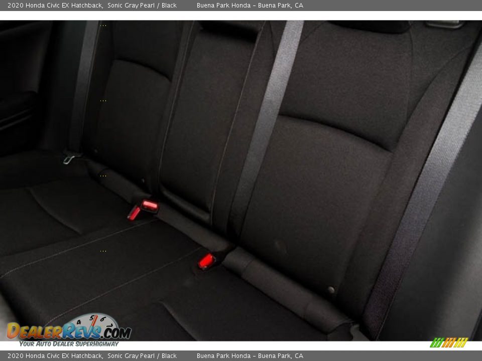 2020 Honda Civic EX Hatchback Sonic Gray Pearl / Black Photo #27