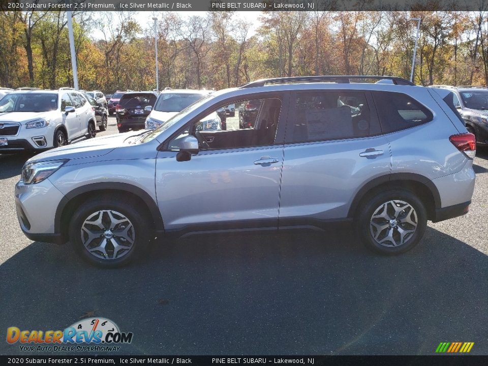 2020 Subaru Forester 2.5i Premium Ice Silver Metallic / Black Photo #3