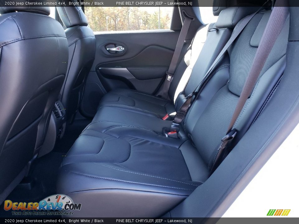 2020 Jeep Cherokee Limited 4x4 Bright White / Black Photo #6
