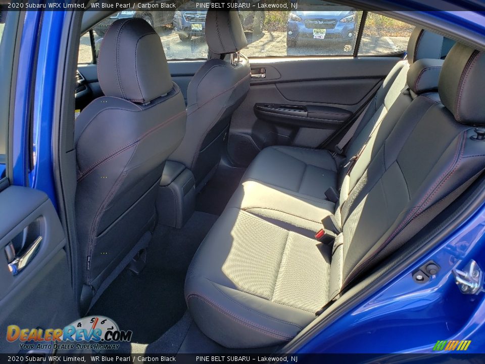Rear Seat of 2020 Subaru WRX Limited Photo #6