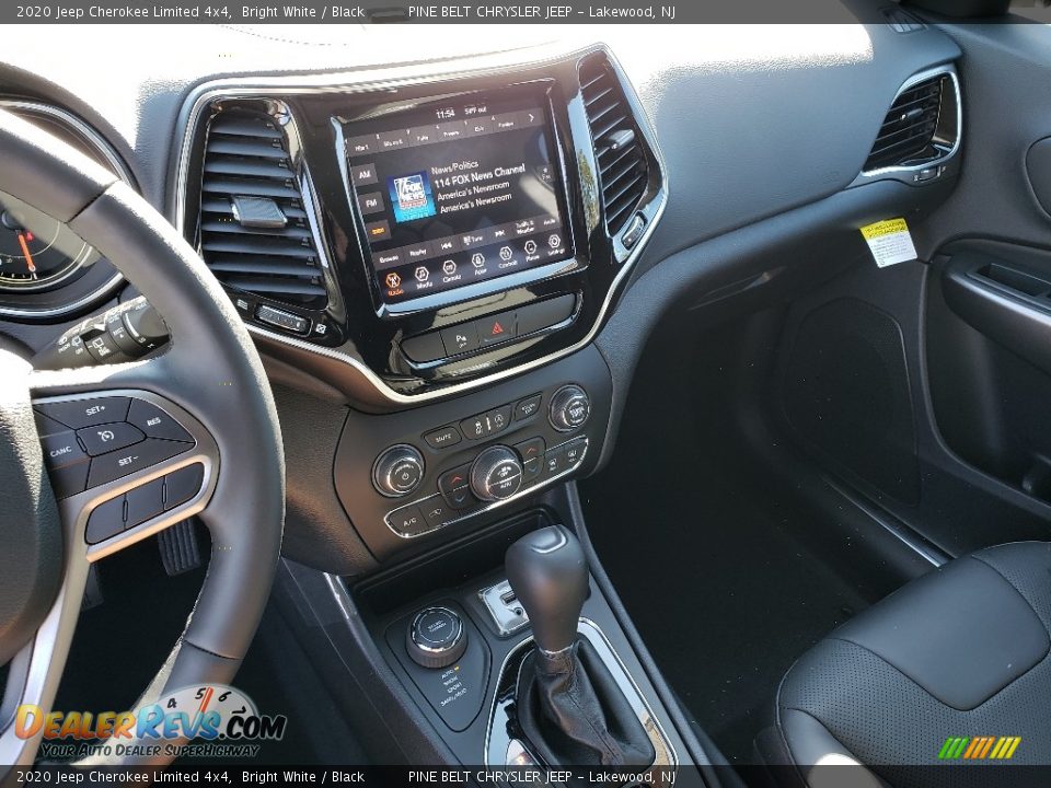 2020 Jeep Cherokee Limited 4x4 Bright White / Black Photo #10