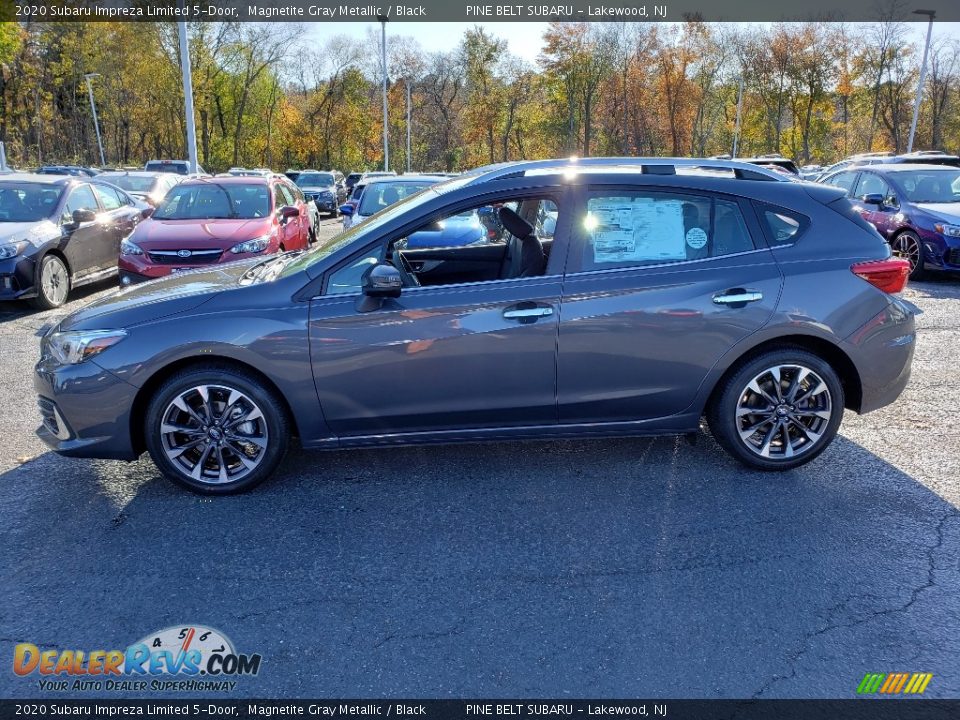 2020 Subaru Impreza Limited 5-Door Magnetite Gray Metallic / Black Photo #3