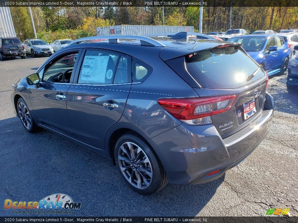 2020 Subaru Impreza Limited 5-Door Magnetite Gray Metallic / Black Photo #4