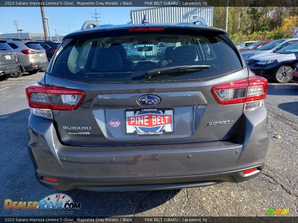 2020 Subaru Impreza Limited 5-Door Magnetite Gray Metallic / Black Photo #5