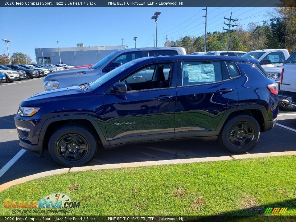 2020 Jeep Compass Sport Jazz Blue Pearl / Black Photo #3