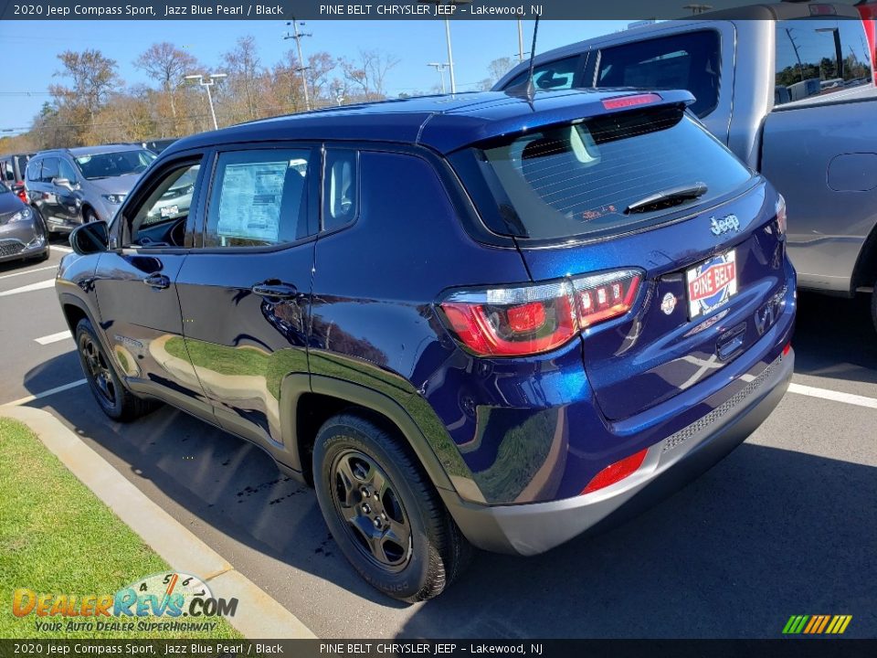 2020 Jeep Compass Sport Jazz Blue Pearl / Black Photo #4