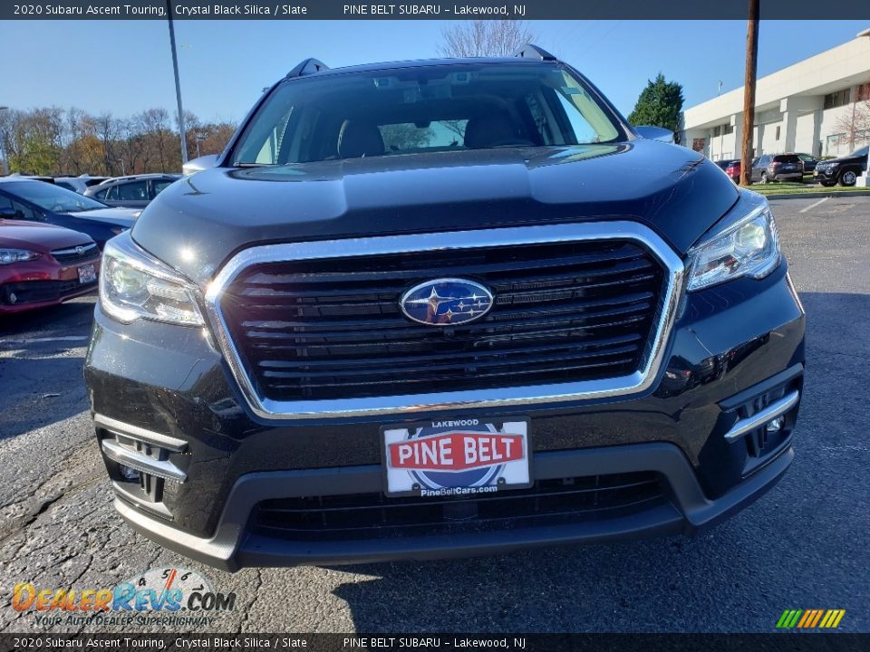 2020 Subaru Ascent Touring Crystal Black Silica / Slate Photo #2