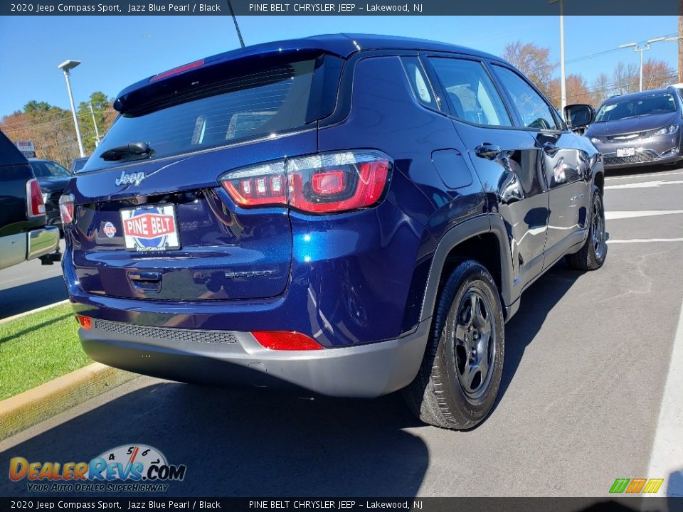 2020 Jeep Compass Sport Jazz Blue Pearl / Black Photo #5