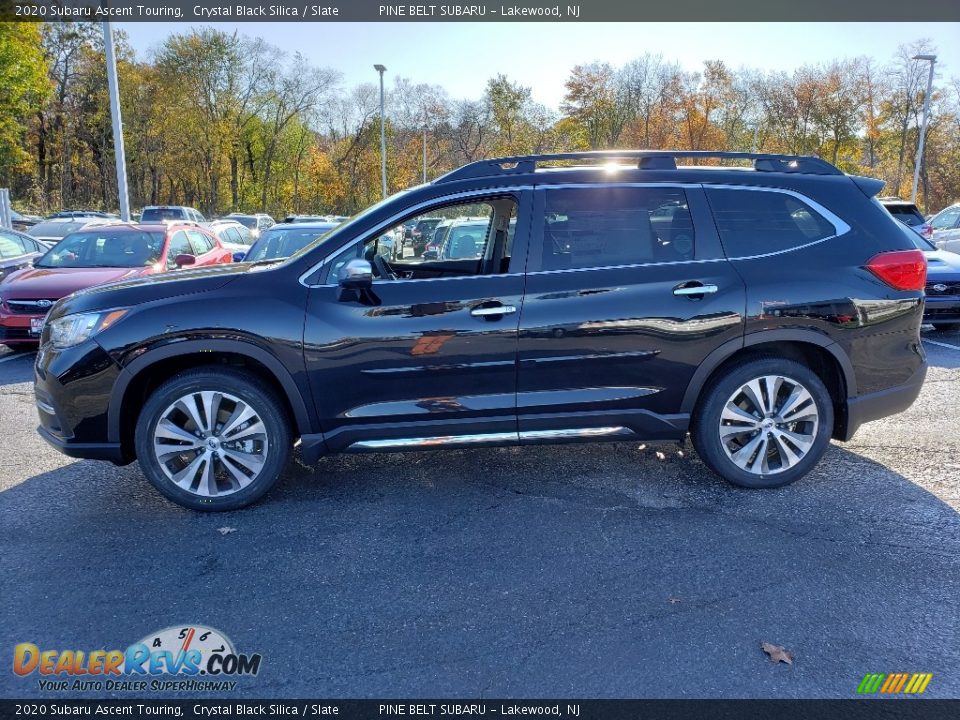 2020 Subaru Ascent Touring Crystal Black Silica / Slate Photo #3