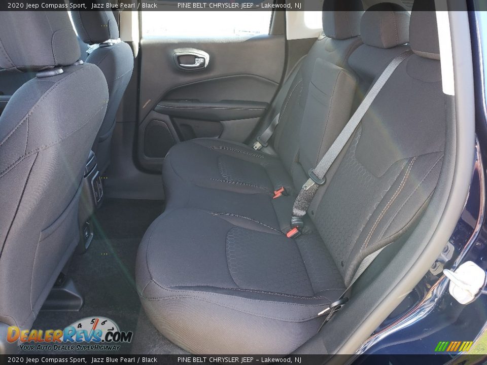 2020 Jeep Compass Sport Jazz Blue Pearl / Black Photo #6