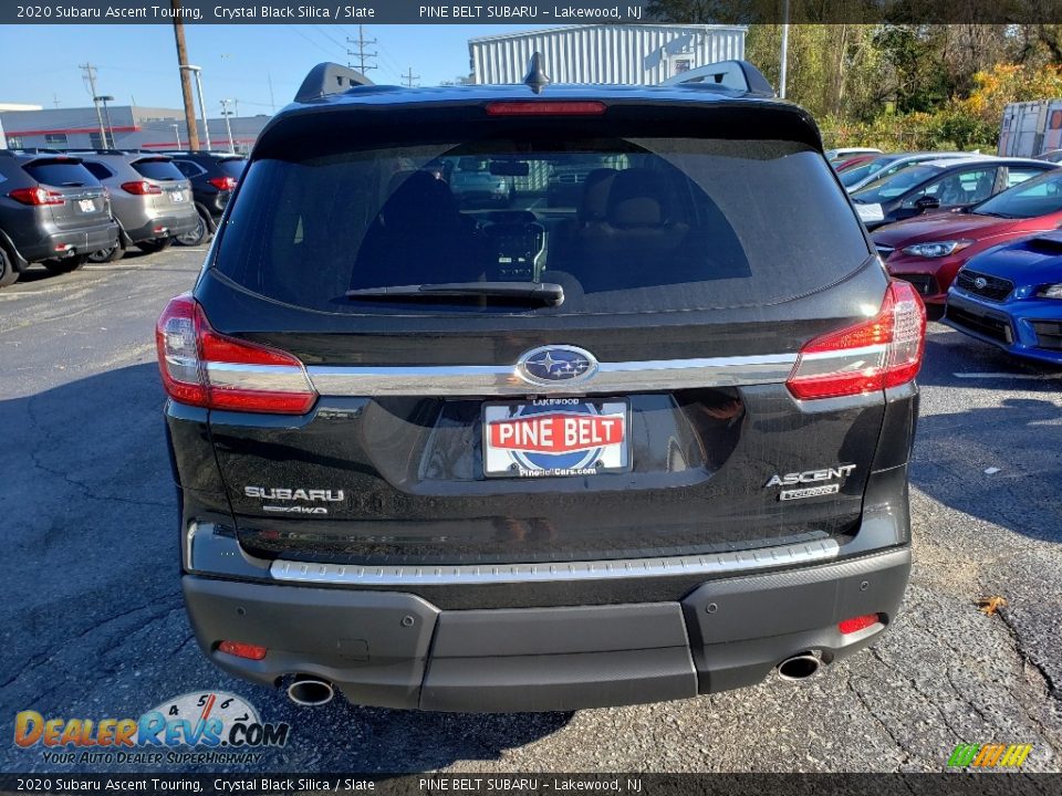 2020 Subaru Ascent Touring Crystal Black Silica / Slate Photo #5