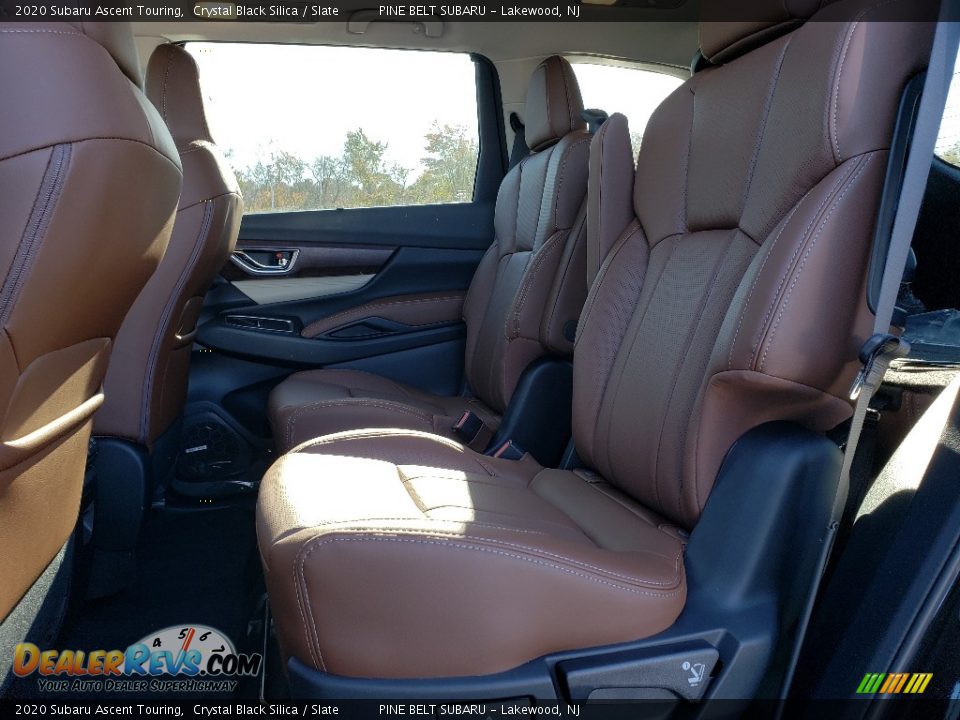 2020 Subaru Ascent Touring Crystal Black Silica / Slate Photo #6