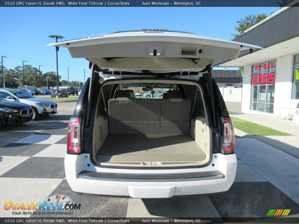 2019 GMC Yukon XL Denali 4WD White Frost Tintcoat / Cocoa/Shale Photo #5