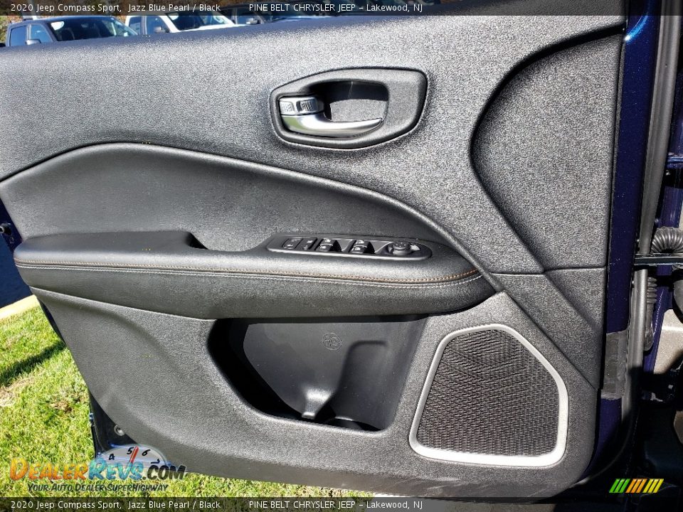 2020 Jeep Compass Sport Jazz Blue Pearl / Black Photo #10
