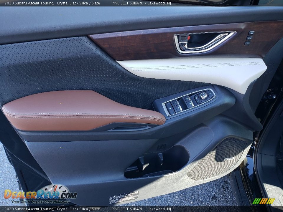 2020 Subaru Ascent Touring Crystal Black Silica / Slate Photo #8