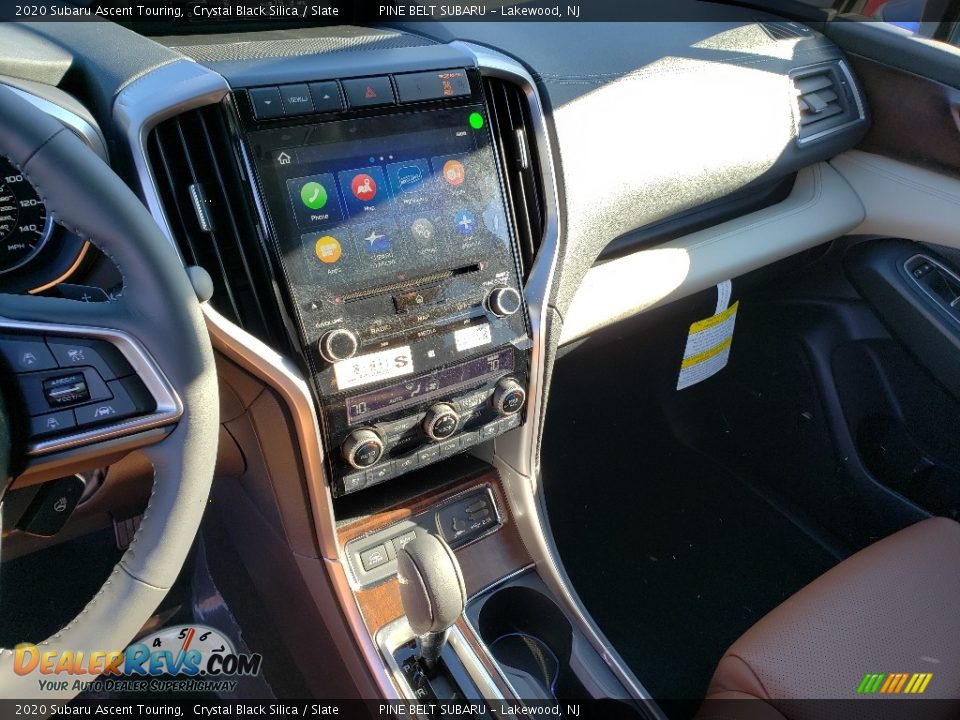2020 Subaru Ascent Touring Crystal Black Silica / Slate Photo #10